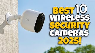 ✅Top 10 Best wireless security camera On Amazon 2025🔥Ultimate Home Security Camera Guide 2025