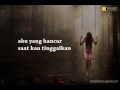 tak bisa tanpamu~eren feat organik with lyrics