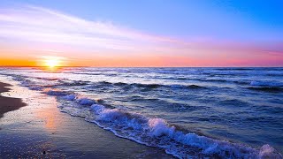 Beautiful Relaxing Piano Music and Ocean Wave Sounds for Sleep, Meditation, and Stress Relief