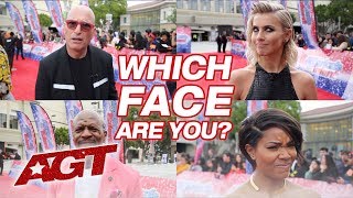 AGT Shows YOU The Faces Of Judgment - America's Got Talent 2019