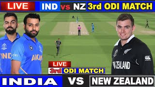 🔴 Live: India Vs New Zealand, 3rd ODI - Indore | Live Scores & Commentary | IND Vs NZ | Last 25 Over