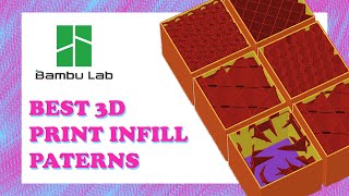 Best 3d Printing Infill Pattern | Speed Vs Strength | Bambu Studio