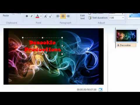 How to make title on Movie Maker How to make title on Movie Maker