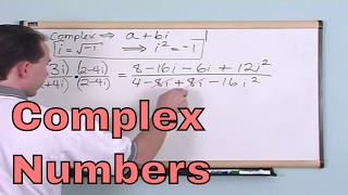 01 - What are Complex & Imaginary Numbers? Learn to Solve Problems with Complex Numbers.