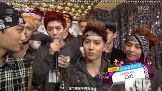 【EXOCN原创字幕】130531 KBS Music Bank EXO－Backstage (中字)