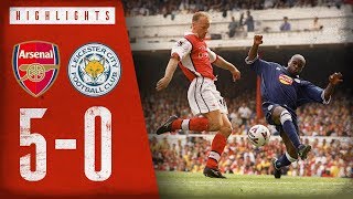 A Bergkamp masterclass! | Arsenal 5-0 Leicester City | Highlights | Feb 20, 1999 | Arsenal Classics