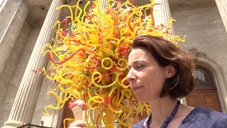 MMFA offers ice cream with Chihuly's The Sun