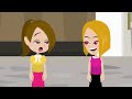 ella becomes a homeless girl english funny animated story ella english