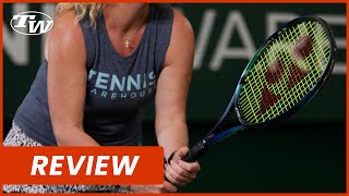 Yonex EZONE 100+ 2022 Tennis Racquet Review (aggressive players looking to hit big will love it!)
