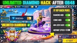 FREE FIRE DIAMOND HACK 2025 || NICK GAMING DIAMOND 💎 HACK OB47 || UNLIMITED DIAMOND HACK MOD MENU