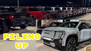 Cadillac Dealership! GMC Trucks NOT SELLING! Inventory is PILING UP!