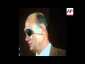 SYND 19-3-74 ISRAELI DEFENCE MINISTER, MOSHE DAYAN, DELIVERS SPEECH, TO VISITING GROUP FROM THE UNIT