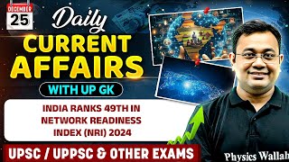 Current Affairs Today🔥| The Hindu Newspaper Analysis | 25 Dec 2024 | UPPSC/RO/ARO | UPPSC Wallah