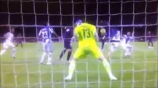 FC Barcelona vs RCD Espanyol 5:1 Pique Goal DERBY!