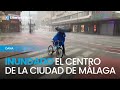 DANA | Inundado el centro de la ciudad de Málaga