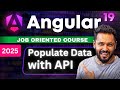 Angular 19 Tutorial #54 How to Populate Input Fields with API Data