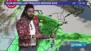 Steady rain for Saturday, but the whole Memorial Day weekend isn't a washout
