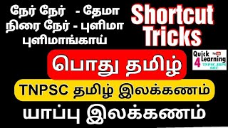 யாப்பு இலக்கணம் | TNPSC தமிழ் இலக்கணம் | பொது தமிழ் | Group 4/2/2A TNPSC  |