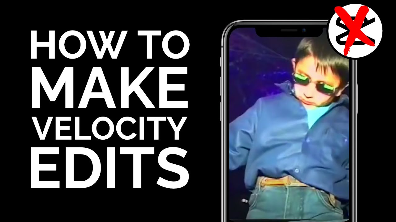 How To Make Velocity Edits Without Downloading Apps (Fan Cam Technique ...