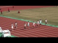 2015.11.3 西日本カーニバル 一般男子100ｍ決勝2組