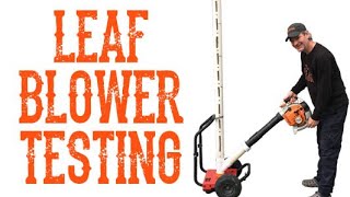 Unbelievable Leaf Blower Test Reveals the Surprising Results