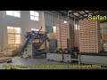 SF9025 semi automatic nailing machine for stringer wooden pallet (2023)