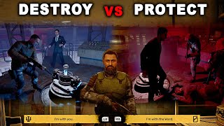 Destroy vs Protect the Monolith Experiment (ALL CHOICES) - STALKER 2: Heart of Chornobyl