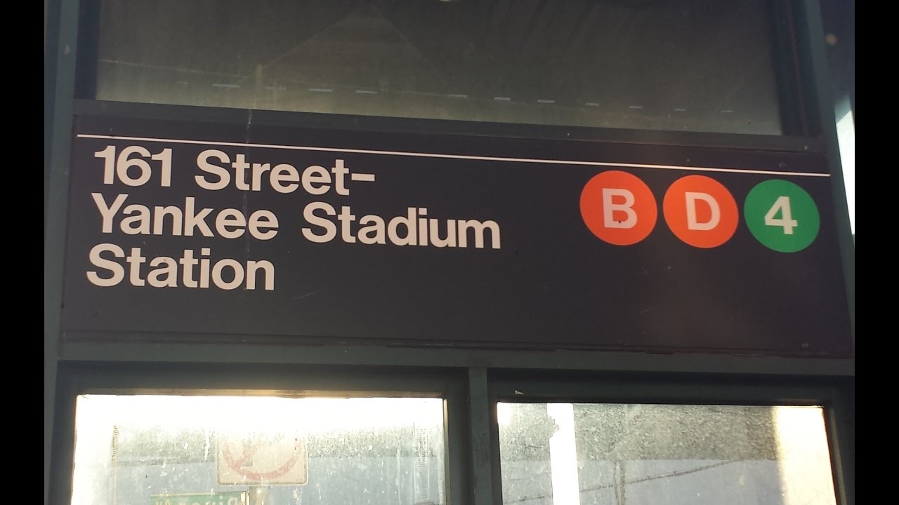 MTA New York City Subway: R68/A & R142 (B) (D) (4) Trains @ 161st ...