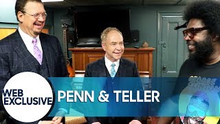 Penn & Teller Trick Questlove with Mints