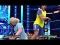 WWE 2K22 - Messi & Ronaldo vs. Mbappe & Haaland - Tag Team Championship Match  PS5™ [4K60]