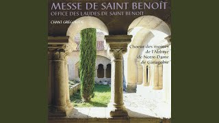 Office des laudes de SaintBenoît: Sanctissime (Antienne)