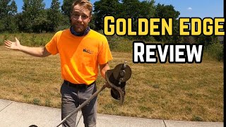 GOLDEN EDGE in Action! Golden Edge Edger Blade Full Review