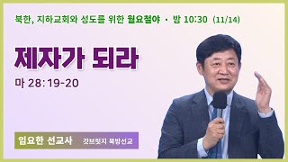 100일 특별철야 42일차 | 임요한 선교사 | 제자가 되라 | 에스더기도운동 | 22.11.14