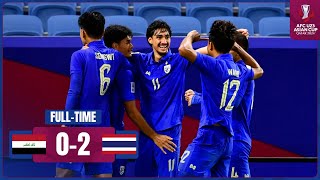 #AFCU23 | Group C :  Iraq 0 - 2 Thailand