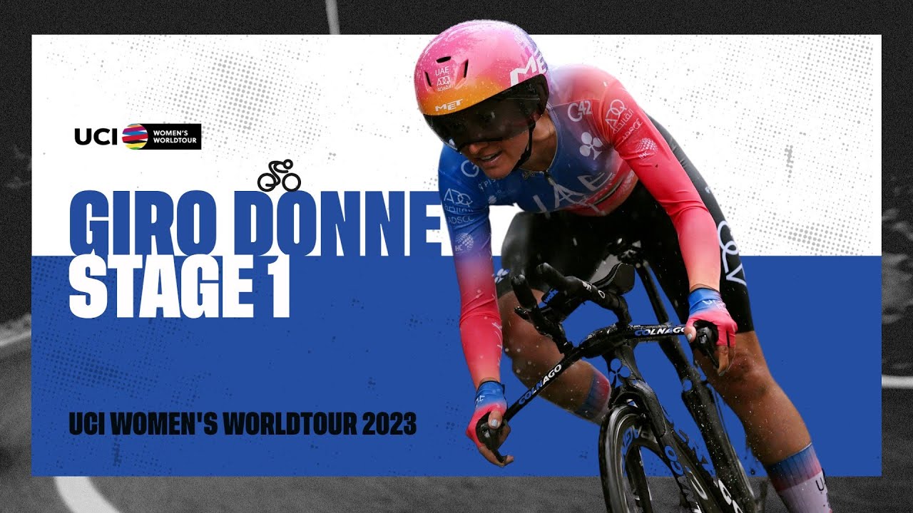 2023 UCIWWT Giro D'Italia Donne - Stage 1 - YouTube