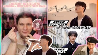 ATEEZ(에이티즈) SAN 산 ‘이하이 - 한숨’ LEE HI - BREATH + SEONGHWA 성화 ‘Troye Sivan - Angel Baby’ | REACTION