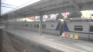 20130822@1181次[基隆発新竹行](EMU400型電聯車)區間車列車~窗景/走行音~桃園→埔心