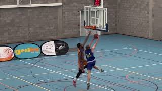 Thibaut Tshienda-Baloji highlights (Born in 2004 - 207cm - 6'9/6'10)