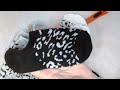 amazon vine unboxing of wdirara women s 6 pairs leopard print low cut socks