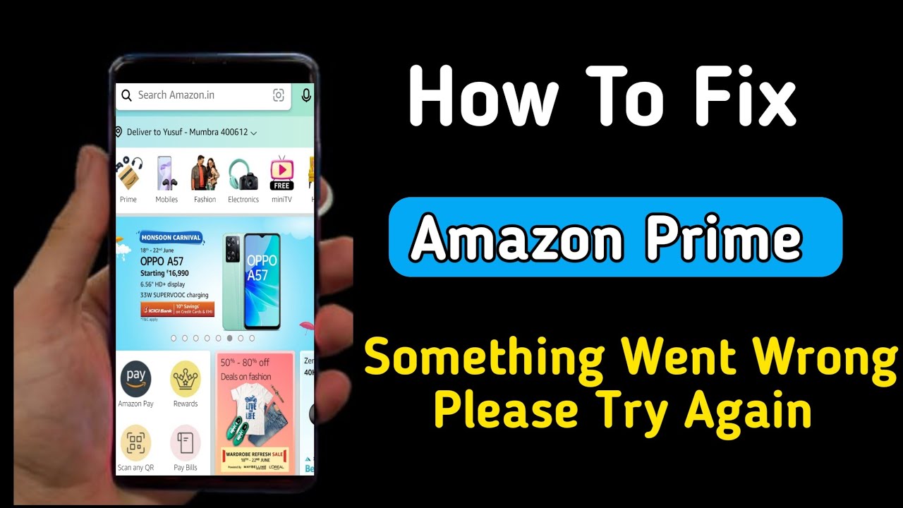 Prime Video Something Went Wrong Edknfq