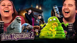 HOTEL TRANSYLVANIA 2 (2015) MOVIE REACTION!! FIRST TIME WATCHING! | Selena Gomez