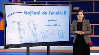 TeleŞcoala: Limba şi literatura română clasa a VIII-a - Noţiuni de fonetică - partea I (@TVR2)