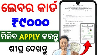 labour card benefits odisha | labour card cycle money | labour card online apply odisha