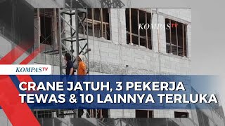 Insiden 'Crane' Jatuh di Blora, 3 Pekerja Tewas dan 10 Lainnya Luka-Luka