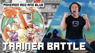 Trainer Battle From Pokemon Red \u0026 Blue On Drums!