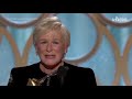 Golden Globe : Glenn Close éclipse Lady Gaga et fait pleurer le public