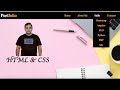 Dropdown Navigation Bar with HTML and CSS | Kundan Kumar | #navigationbar #html #css #menubar