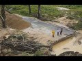 Parte de un puente se desplomó en Caquetá por fuertes lluvias