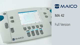 Portable MA 42 Audiometer | MAICO Training | Hearing Screening Diagnostic Tests