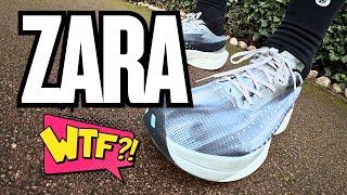 ZARA now sells… CARBON PLATED running shoes?!